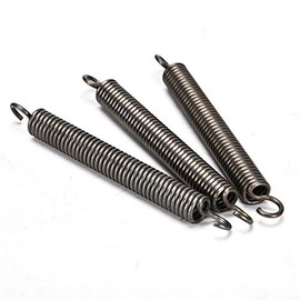 caihv-Spring Durable, Pull Stretch Spring 150mm-300mm Length, 2pcs, Wire Diameter 1.2mm Outer Diameter 12mm with Hook Tension Spring, DIY Accessories (Length : 1.2mmx12mmx300mm)