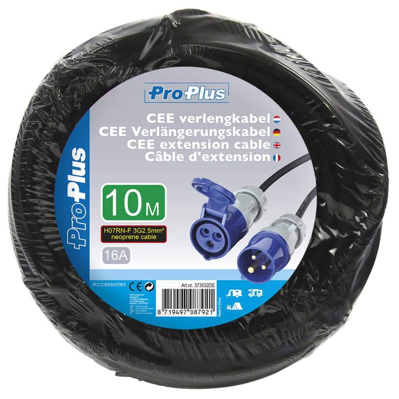 ProPlus Cable CEE Plug Cable Length 10 m