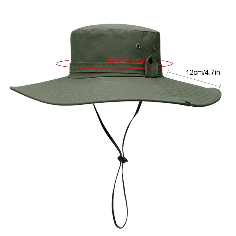 Sun Hat Wide Brim UV Protection Foldable Bucket Hat for