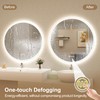 STARLEAD 32" LED-Bathroom-Mirror-with-Lights, Wall-Mounted with Bluetooth Speaker, Anti-Fog, 3 Color