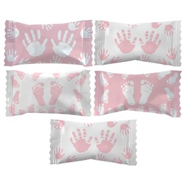 Girl Fingers & Toes Buttermints, Mint Candies, After Dinner Mints, Butter Mint Candy, Fat-Free, Individually Wrapped (55 Pieces)