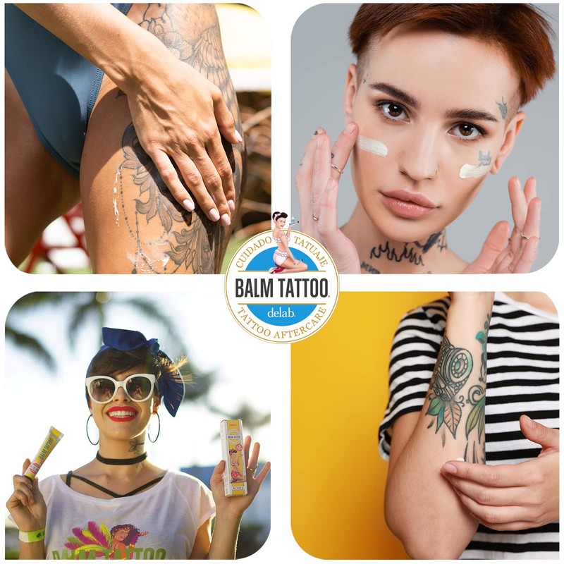 Balm Tattoo Sunblock Tattoo Care - Tattoo Cream with Sun