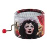 Round Hand-cranked Musical Box/Music Box Made of Reinforced Cardboard -
