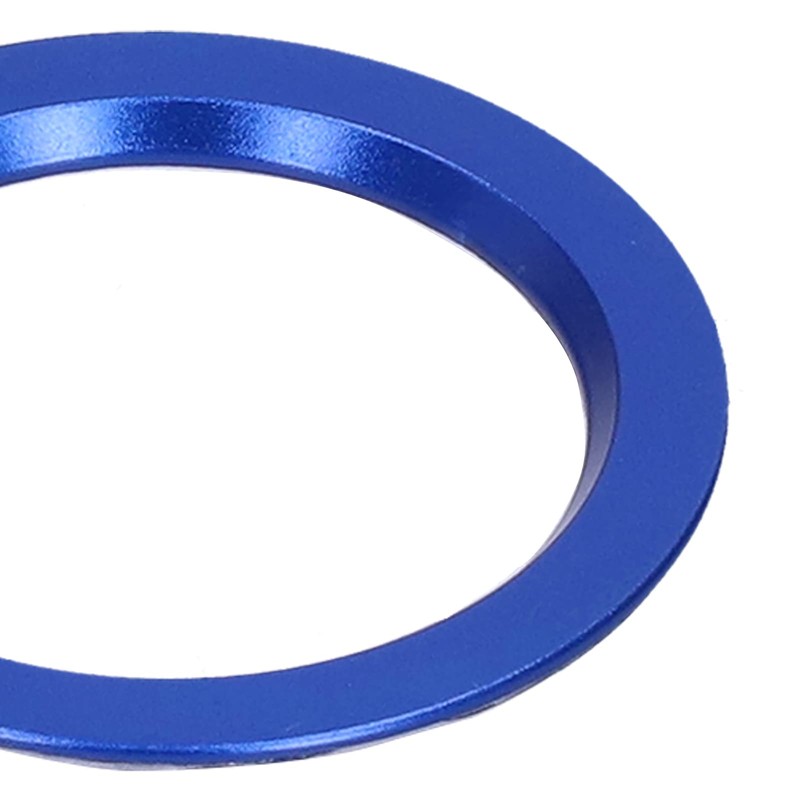 Fydun Engine Start Ring Stickers, 2 Pcs Aluminum Alloy Engine