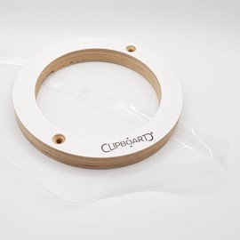 Clipboart Almost Invisible Wall Mount for Balls Football Basketball Handball Wall Mount Ball (White)