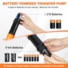 Fuel Transfer Pump Battery Operated Electric Siphon Pump for Gas,