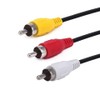 Herfair USB to RCA Cable, 4.9ft, USB A 2.0 Male
