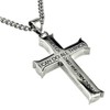 North Arrow Shop Philippians 4:13 Jewelry, Cross Necklace Strength Bible