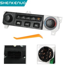 SHENKENUO Heater A/C AC Switch Climate Control Module For 1998-2004 Honda Odyssey 599-268