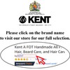 Kent A 81T Graphite X-Small Gentleman's Beard and Mustache Pocket