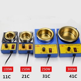 솔더 포트 배스, 티타늄 100W 38MM 플레이트, 200-580C, 1 개 [04 150W] Soldering Pot Bath, Titanium 100W 38MM Plate, 200-580C, 1 piece [04 150W]