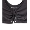 Women’s Front Snap Closure Adaptive Bra - Black 2XL
