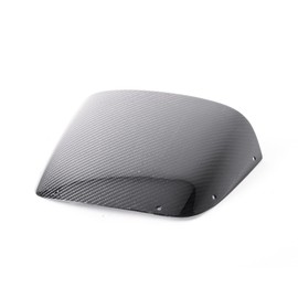Bestem Carbon Fiber Quarter Fairing Windcreen for Harley Street Bob (18-21) / Low Rider S (20-21) Twill Glossy Club Style Lowrider, OEM Fitment Windshield Front Cowl