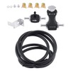 KIMISS Adjustable Bilateral Turbo Tee Bleed Valve Manual Boost Controller