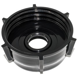 Blendin Replacement Plastic Base Bottom Cap with 2 Rubber O Ring Gaskets, Compatible with Oster and Osterizer Blenders