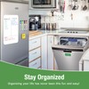 HOMiDEK Magnetic Dry Erase Board: Small Fridge Whiteboard, Flexible Refrigerator