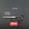 6.0 Inches Professional hair cutting thinning scissors set with razor