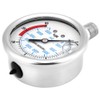 Hydraulic Pressure Gauge 60MPA/9000PSI Base Entry NPT1/4