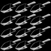 72-Mini Clear Acrylic Plastic Scoops for Candy - Ice Cream