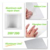 Seimneire 6pcs Drywall Repair Kit, 8" x 8" Self-Adhesive Aluminum