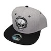 beybey Snapback Cap with Skull Pattern Cool Design for a