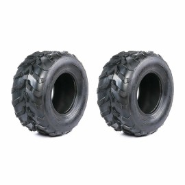 Unbranded 2pc 16x8-7 16x8x7 Tire Front Rear 7" Tires for Quad Bike ATV Go kart 125cc 110cc