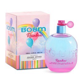 Jeanne Arthes - Boum Rainbow Eau De Parfum - Spray Perfume for Women - Fruity Floral Scent - Notes of Melon and Grapefruit - Made in France - 3.38 fl.oz