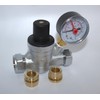 Water Pressure Reducing Valve 22mm and 15mm - 1-6 Bar