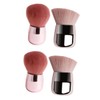 Minkissy 2sets Artificial Fiber Makeup Brush Blush Brush Portable Comfortable