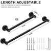 MGahyi Towel Racks for Bathroom-Adjustable Towel Holder(13.18inch-24inch) Sturdy and Rustproof