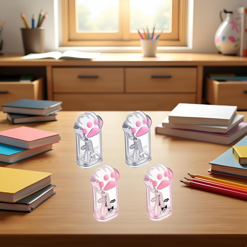 Manual Pencil Sharpener for Kids Cat Claw Pencil Sharpener Stationery