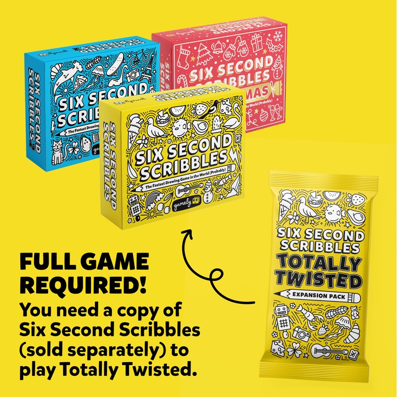 Gamely Six Second Scribbles: Totally Twisted | The expansion for