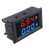 A-DIGISHUO 2Pcs 0.28" Digital Voltmeter and Ammeter|0.28 Inch 3-Digit Blue+Red