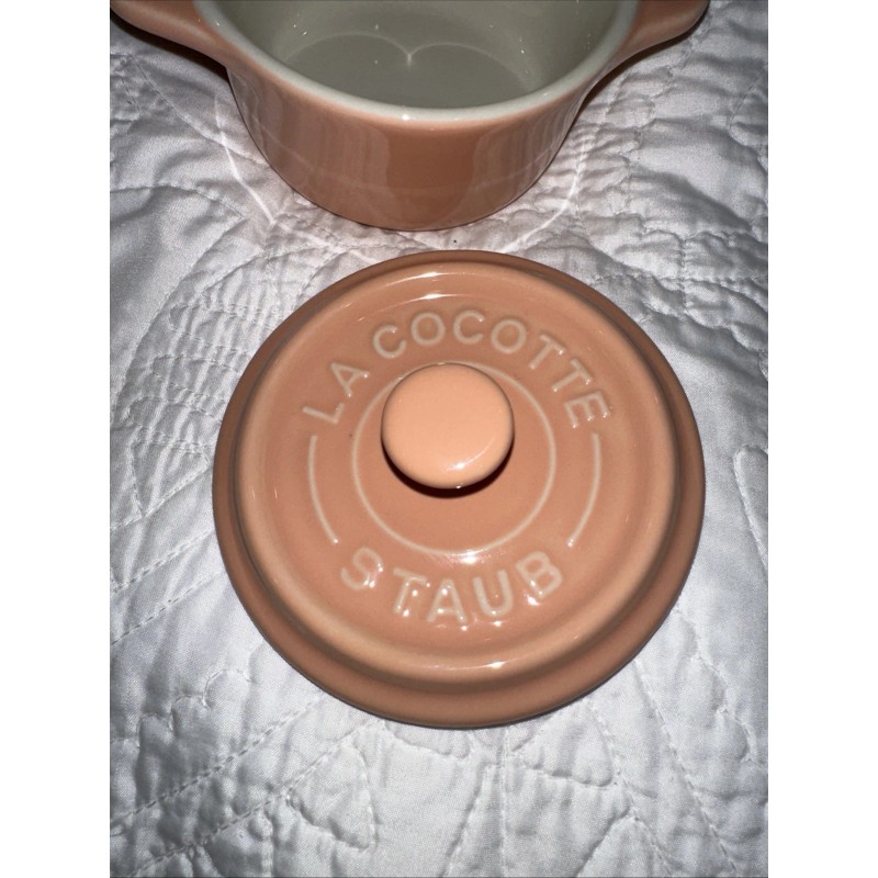 Staub New STAUB Mini La Cocotte Pink Ceramic Casserole Dish
