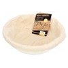 Birkmann Round Proofing Basket, Made of Wicker with Cotton Cover,