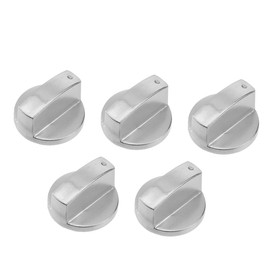 SUPVOX 5Pcs Gas Stove Knobs Replacement Durable Stove Control Dials for Cooktop Range Burner Knobs for Gas Oven Stylish and Practical Design