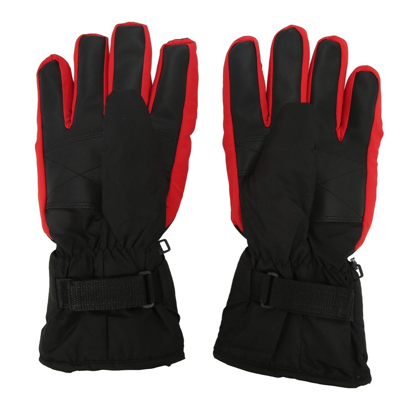 Electric Heated Gloves Polyester Waterproof Battery Powered Winter Heated Gloves