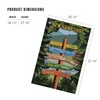 Lantern Press 1000 Piece Jigsaw Puzzle, New Hampshire, Signpost, Forest