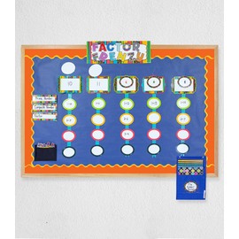 Carson Dellosa 65ft Orange Bulletin Board Borders, Roll of Scalloped Border Trim for Bulletin Board, White Board, Cork Board, Poster Board, Locker Décor, Farmhouse Décor, Office Décor, Classroom Décor