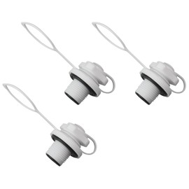 GWYAN 3 Pcs Boston Valve Inflation Nozzle Inflation Boat One-Way Inflation Replacement Screw for Inflatable Boats and Rubber Swimming Pools Inflation