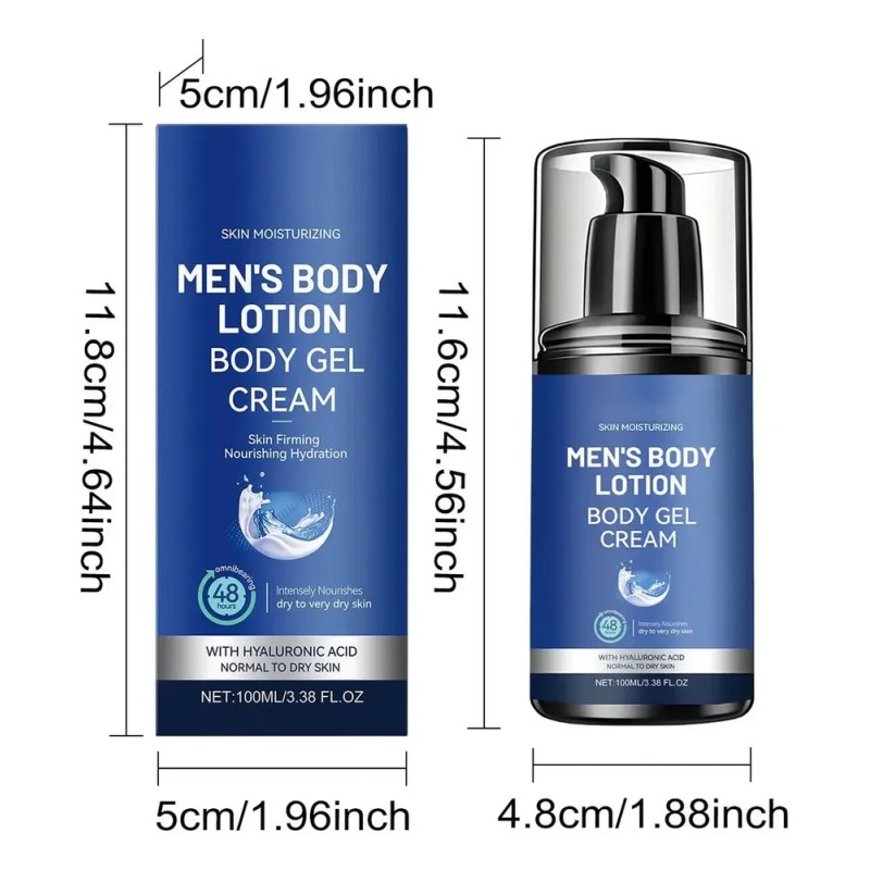 Hidratante Corporal Para Hombres Moisturize Hidrata Em