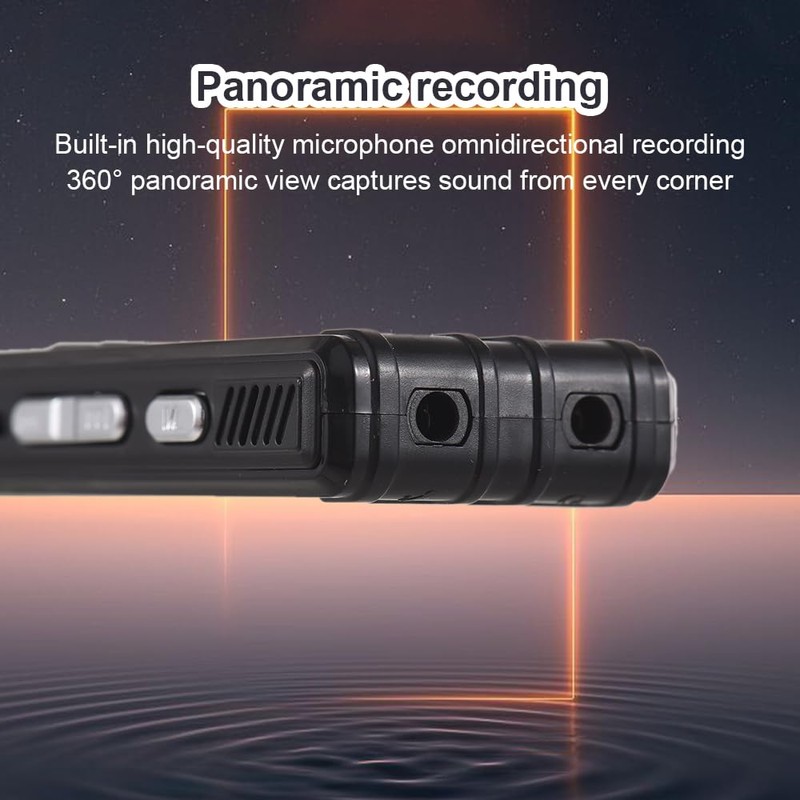 Docooler Digital Voice Recorder, 32GB Voice Activated Recorder with Noise