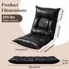Floor Chair with Back Support, 42-Position Adjustable Gaming Chair for