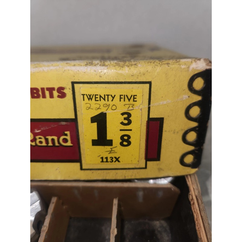 Ingersoll Rand (NOS) 1-3/8" Rock Drill Bit, Carbide Tip Cross,