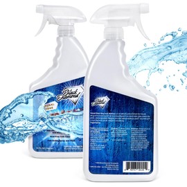 Black Diamond Stoneworks Natural Stone Shower Soap Scum Remover Spray. For Cleaning Bathtubs, Glass Doors, Tubs, Travertine, Marble, Tile. Heavy Duty, Safe Acid-Free Cleaner. Safe for fixtures.