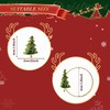 KPOSIYA 16pcs Christmas Tree Napkin Rings Set of 8 and
