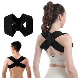 Posture Supporter, Posture Belt, Hunchback Belt, Unisex, Breathable, Easy to Put On and Take Off, XL Size