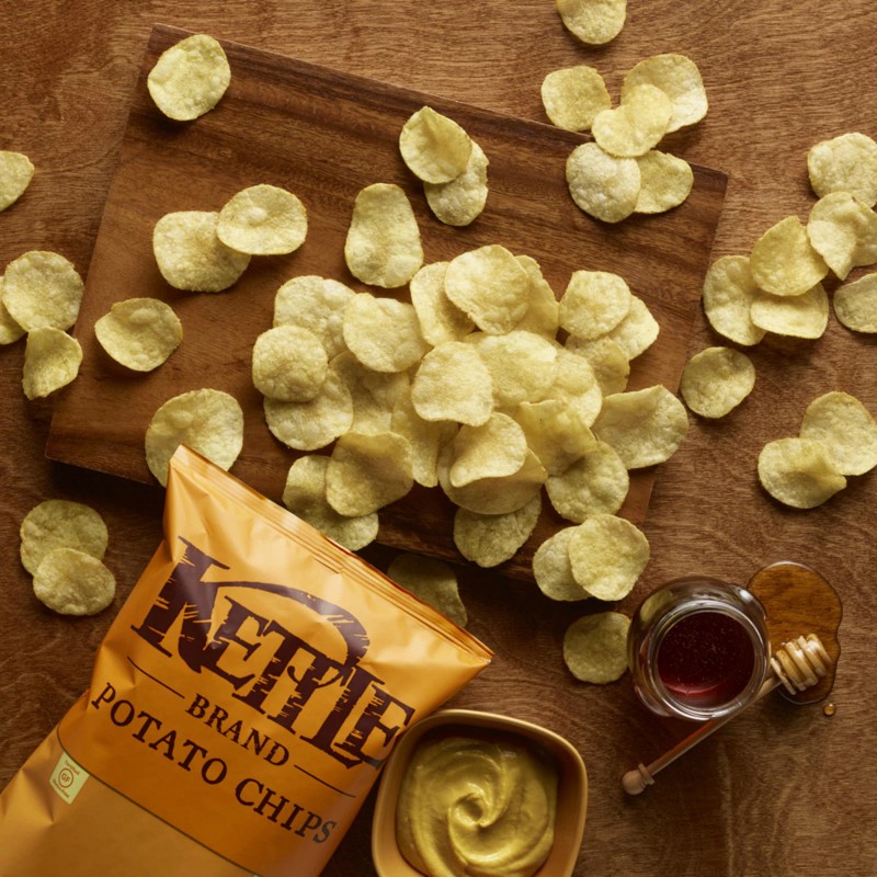 Kettle Brand Honey Dijon Kettle Chips 2oz Pack of 6