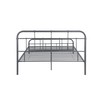 Christopher Knight Home Sylvia Queen-Size Iron Bed Frame, Minimal, Industrial,