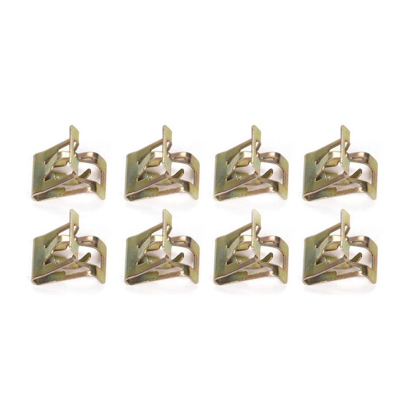 G-PLUS Front Hood Molding Trim Moulding W/ 8 Clips, Compatible